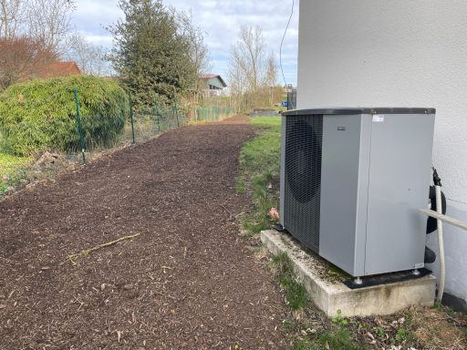 Außenteil Wärmepumpe